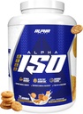 Alpha Supps ISO, lav carb 100% Whey Protein Isolate pulver, 25 gram per servering, hjelper støtte muskelvekst, lav sukker og glutenfri (Snicker Doodle, 5 lb)