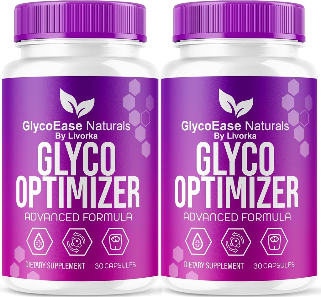 (2 Pack) GlycoEase Glyco Optimizer - ametlik GlycoEase Pills Natural Supplement Support, Glycoease Premium Naturals Capsules, Glycoeas Advanced Formula Reviews, 60 kapslit 2 kuud