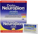 Neurobion Dolo Pain Reliever, Fever Distribution, Extra Strength, Fuerte, Alivia el Dolor, la Fiebre Seramik azaldır 50 x 2 Tablet
