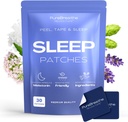 Đắp vá giấc ngủ phù hợp cho người lớn - 30 Pack thêm sức mạnh Melatonin Patches với L-Theanine & Ashwaganda - Đắp vá giấc ngủ cho đêm nghỉ ngơi, da kết bạn và thoải mái - nhanh chóng- lang