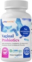 Vitamatic Vaginal Probiotics for Women – 20 Billion CFU, pH Balance & Odor Control, 60 DR Capsules with Prebiotics, Cranberry, D-Mannose, Hibiscus & Dandelion – Feminine Health & Daily Support*