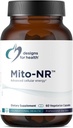 Конструкции для здоровья Mito-NR - Nicotinamide Riboside (NAD Supplement) с COQ10 + Trans Geranylgeraniol - NR + GG Supplement for Mitochondrial Cell Health Support (60 капсул)