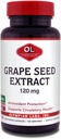 Olympian Labs Grape Seed Extract Capsules - 120 mg - 100 Daily Capsules Supporting Heart Health and Antioxidant Protection