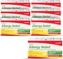 Leader 4 Hour Allergy Relief, Klorfeniramiini Maleaattitabletit, antihistamiini, 4 mg, 100