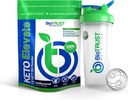 BioTrust Keto erhöhen reines C8 MCT-Öl-Pulver (Unflavored) BlenderBottle Bundle