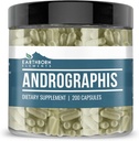 Éléments terriens Andrographis Paniculata 200 Capsules, pures et non diluées, sans additifs