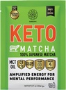 Harmony, Keto Matcha, Pure Japanese Matcha to Amplify Energy and Mental Performance, Instant Drink Mix Packet, 68mg of Caffeine per Serving, 12 Packets