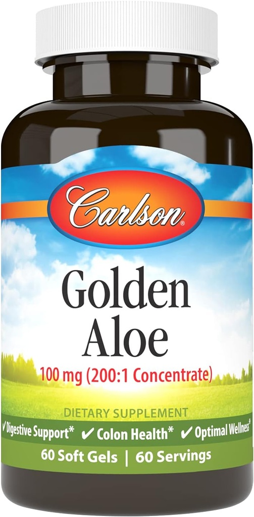 Carson Labs Golden Aloe 100 mg, 60 CT