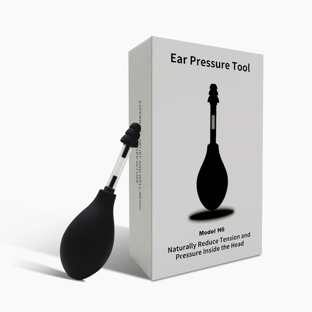 Consumer Migraine Product That Naturally Reduces Tension and Pressure from Headache and Migraine Symptoms Through Inner Ear Pressure Tool