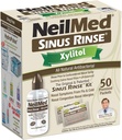 ניל מדס Sinus Rinse Kit with Xylitol, 50 Count (Pack of 1)