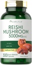 Carlyle Reishi Mushroom Supplement | 300 Capsules | Non-GMO, Gluten Free Reishi Mushroom Extract