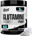 Nutrex Research L-Glutamina Powder suplementari - 60 Serving - Pur Unflavored, No-GO i Guten Free 192 Noptures!
