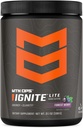 MTN OPS Ignaite Lite Energy Chowder Gluten Free Nitric Oxide Supplement Drink, L Arginine, L Citrulline, Caffeine & Nootropic Sugar Free Drink Mix, 45 Servings, Forest Berry