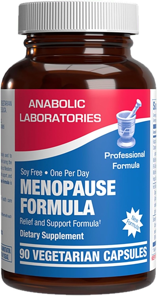 Phytoestrogen Menopause Dopolnilo za ženske - Klinična formula z Dong Quai Vitex & Black Cohosh za Menopause Hot Flashes Night Sweats Mood Podpora & Več - Ena kapsula dnevno - 1 mesec dobava