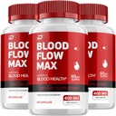 BloodFlowMax Advanced Formula, BloodFlow Max Extra Strength, General Wellness, All-Natural Vitamins, Reviews (3 пакета - 180 капсул)