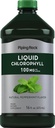 Piping Rock Liquil Chlorophill 100mg âz 16 oznt Flavor  prioritat per a Dones i homes lnton Vegan, la fórmula no-GMO i la Guten Free
