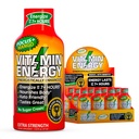Vitamin Energy Focus+ Extra Strength Energy Shot Mango 12 Pack, 260mg Natural Caffeine, B-Vitamins, CoQ10, Amino Acids, Focus, Productivity & Clarity, Zero Sugar, Gluten-Free, 1.93 fl oz
