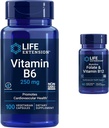 Vitamina B6 250 mg, 100 Capsule Vegetariani & Folate & Vitamina B12, Capsule Vegetariani, Bianco, 90 Conte