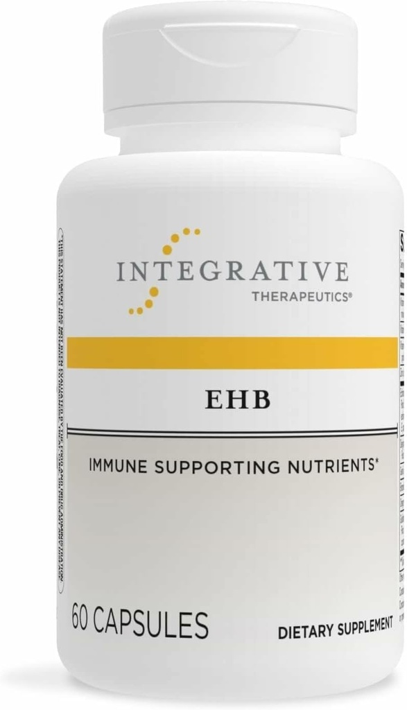 Integrativne terapije EHB - Imunska podpora dodatek z vitamini A, C & B6* - Mineralna podpora z cinkom - brez mleka in glutena - 60 kapsul (20 servingov)