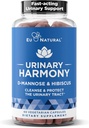 Eu Natural Urinary Harmony D-Mannose Supplement - Urinary Tract Health for Women - Fast-Acting Urinary Cleanse & Flush with Clinical-Strength D-Mannose & Hibiscus - 60 Capsules