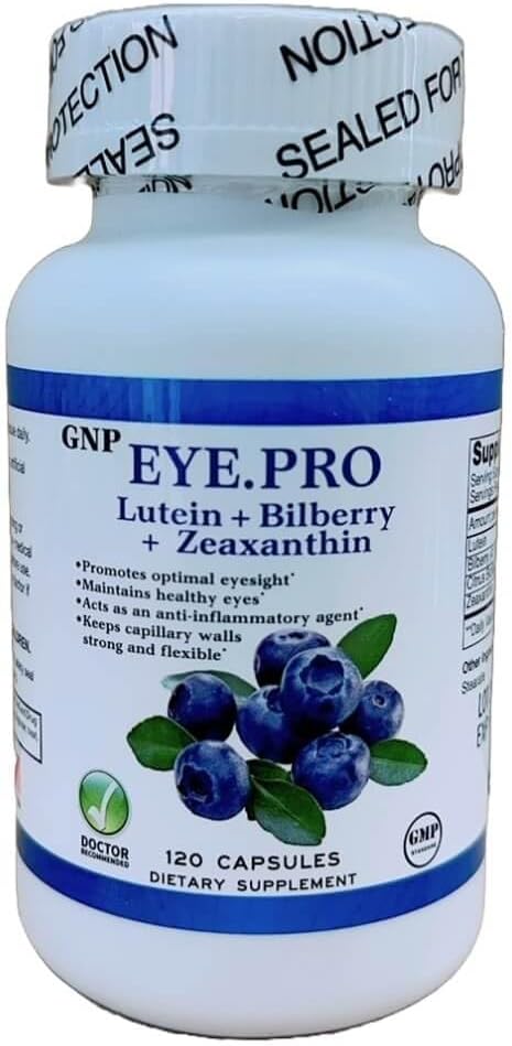 Eye Pro- Lutein, Billberry & Zeaksantyna (120 Caps)