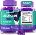 Melatonin Gummies 30 mg for Yetişkinler - Rahatlama ve Soothing için maksimum Güç Melatonin Gummies, Immune, Gut Health ve PH Balance, Sugar Free -120 Counts