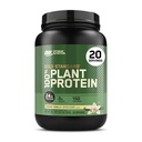 Optimum Nutrition Gold Standard 100% Plant Based Protein Powder, Gluten Free, Vegan Protein for Muscle Support and Recovery with Amino Acids - Creamy Vanilla, 20 Servings (Packaging May Vary)
