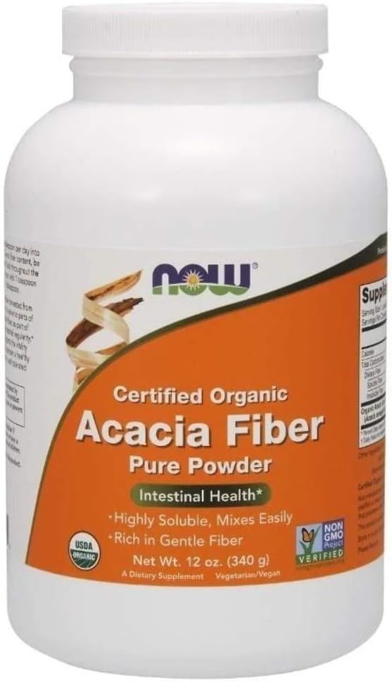 Nå Mat Fiber Powder, Organic Acacia, 12-Ounce (Pack of 3)