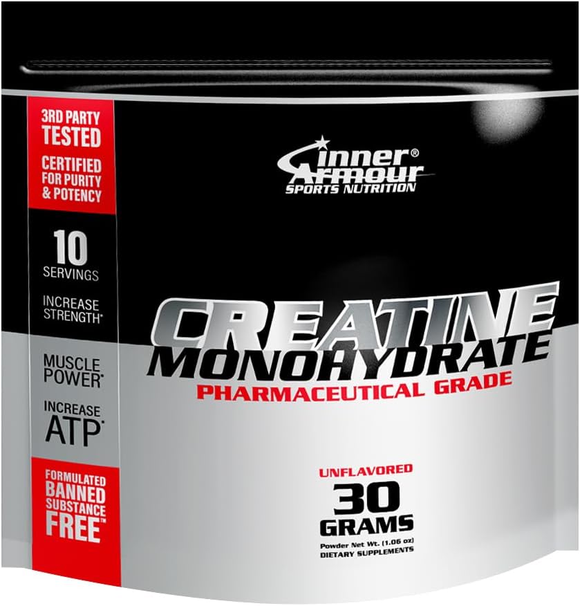 Micronized Creatine Monohydrate 분말 - 증가 근육 힘 & 내구시간 - 빠른 용해, 맛 자유로운, Vegan 적당 보충교재, Keto 친절한 - 30 gr 또는 10의 서빙