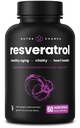 Resveratrol Complex – 1,200 mg Trans-Resveratrol with Grape Seed, Green Tea & Acai Berry – Rich in Polyphenols & Antioxidants - Support for Healthy Aging, Heart Health & Vitality – 60 Vegan Capsules