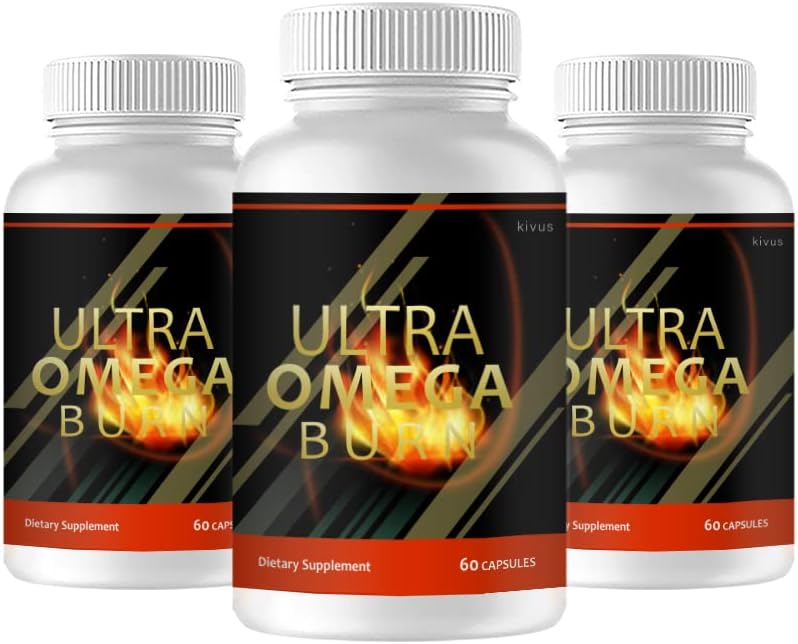 Ultra Omega Burn - Ultra Omega Burn Keto (3 Embalagem, 180 Cápsulas)