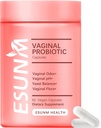 Ženské vaginálne zdravotné doplnky, vaginálne probiotiká pre ženy v pomere pH Prebiotiká a Lactobacillus probiotiká, Promote Healthy Vaginal Odor & Vaginal Flora, 60 grófov