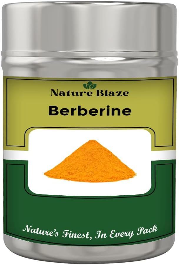 Ayurvedic Berberine Extract Powder (125gm/4.5 Oz v Jekleni škatli)