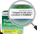 HealthA2Z® Fluticasone Propionate Nasal Spray | Allery Relief Spray | Nose Runny | Nasal Congestion | Sneezing | Itchy Watery Eyes | 24 Hour Alergia Erliebea | (2 pakete)
