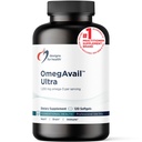 Designs for Health OmegAvail Ultra TG Fish Oil 1200mg - Triglyceride Form Omega 3 Fish Oil Supplement with DHA/EPA - No Fishy Aftertaste (120 Softgels)