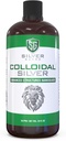 Förbättrad Colloidal Silver Liquid Immune Support Supplement-30ppm Pure & Natural Structured Silver Water-Organic Colloidal Silver Solution-16 oz Bottle (1 Pack)