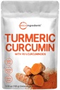 Micro Ingredients Turmeric Curcumin Powder, 100 Grams, Non-GMO, India Origin and Vegan Friendly