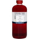 True Colloida Gold ppy 50 ppm - 999+% Perurity - 500 mL (16. 9 Oz) a Clear BPA-Free Ppoly - Made in EUA
