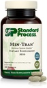 Standard Process Min-Tran - Nervous System Health Supplement - Good Source of Magnesium - Supports Sleep Pathways & a Healthy Stress Response - Gluten-Free, Non-Dairy & Non-Soy - 180 Tablets