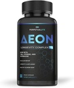 AEON Liposomal NAD+ Langlebigkeitskomplex, mit NAD+, NR, Resveratrol, Quercetin, Fisetin, L Theanine, TMG, EGCG, Spermidin, Astragalus, Anti-Aging Supplement, Vegan, 60 Kapseln