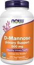 지금 식품 보충제, D-Mannose 500 mg, Non-GMO 프로젝트 검증, 건강한 Urinary Tract*, 240 Veg 캡슐