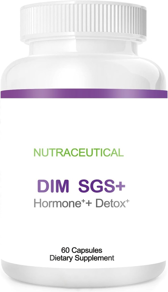 DIM Supplement, dim SGS+ Dietary Supplement, 60 Capsules