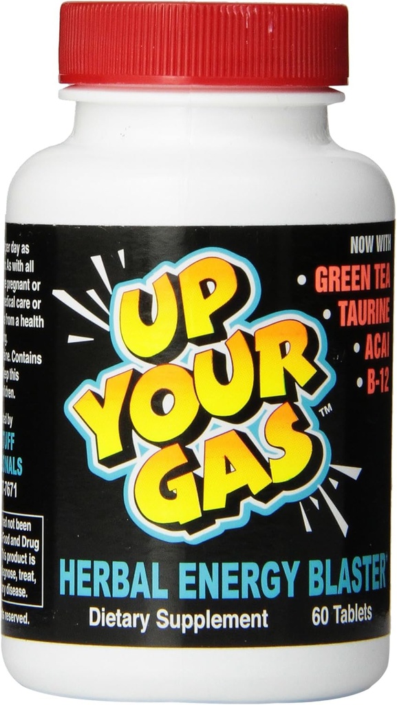 up Your Gas Herbal Energy Blaster Tabletit, 60