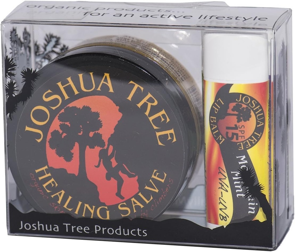 Joshua Tree Organic wspinaczka Salve skóry ochrony zestaw