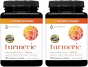 Youtheory Turmeric Extra Indarra - 1,000 mg - Muscle & Joint Health* onartzen du - Bioenhancers, Curcuminoids eta Herbal Erauzketak ditu - USP Verified - 180 Vegetarian kapsulak, 2 paketea (180-Day Supply)