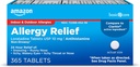 Basic Care Alergy Relief Tablety Loratadine 10 mg, biela, 365 Počet (Packaging sa môže líšiť)