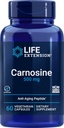 Life Extension Carnosine, Healthy Aging, Упражнение Възстановяване, Gluten-Free, Non-GMO, Vegetarian, 60 капсули