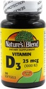 Nature's Bread D3 25 MCG (1000 IU) Easy-to-Swallow, 100 SOFTLS
