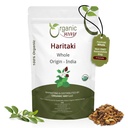 Organic Way Haritaki Whole (Chebulic Myrobalan) | Terminalia Chebula (Yellow Myrobalan) | Kosher & USDA Certified | Vegan, Non-GMO & Gluten Free | 100% Raw from India (4 oz - 1/4 lbs)